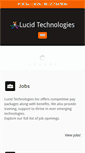 Mobile Screenshot of lucidtechinc.com