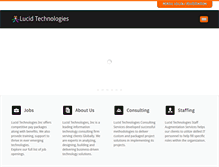 Tablet Screenshot of lucidtechinc.com
